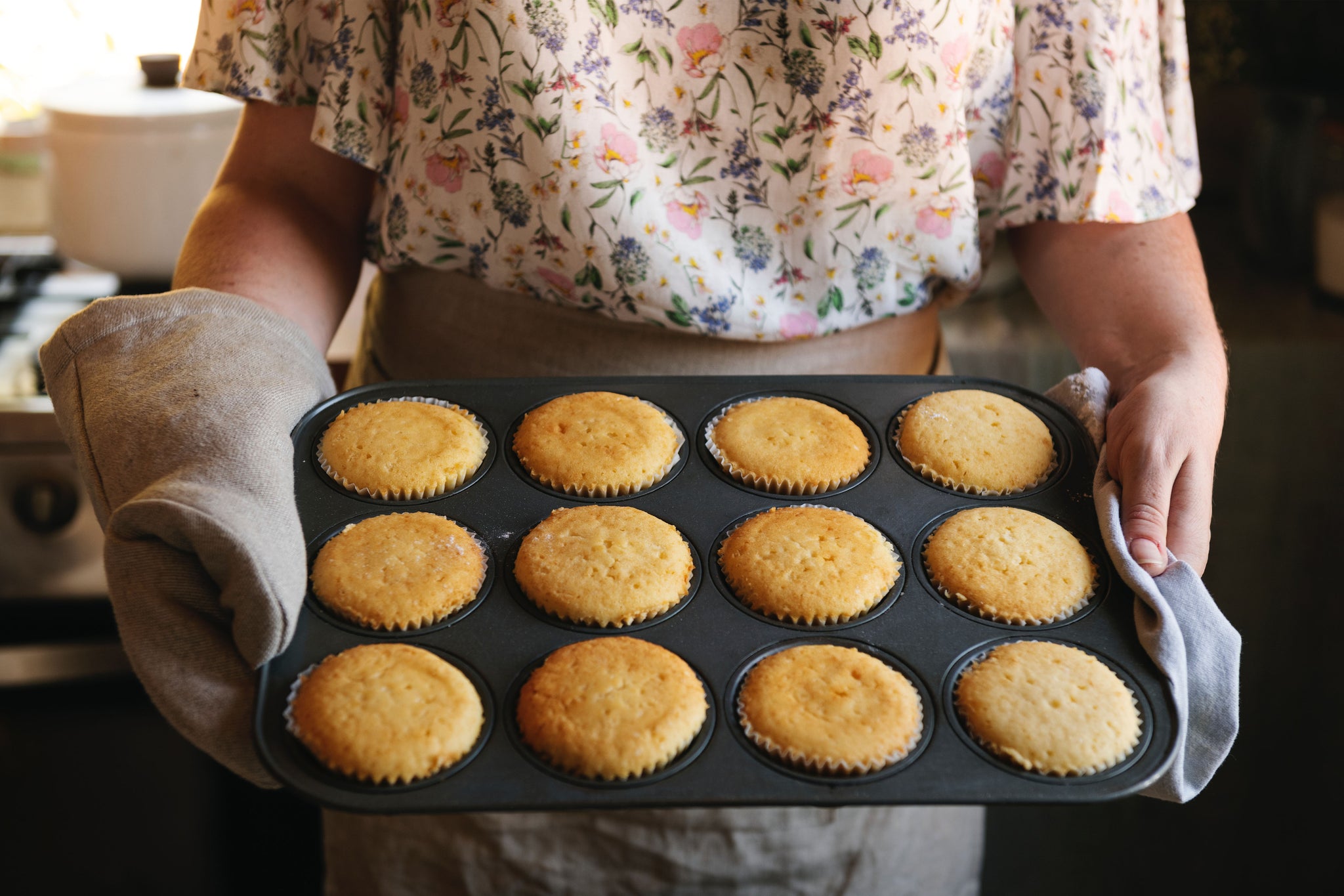 Healthy Banana Muffins