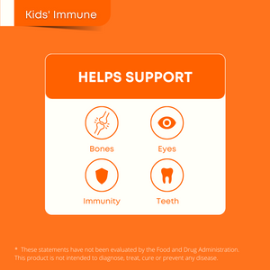 WellVites Kids' Immune Sugar Free Gummies New & Improved Formula