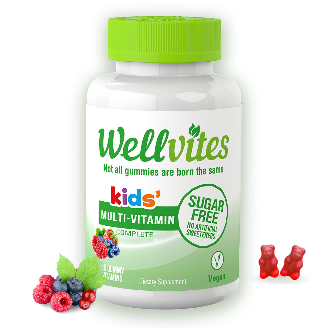 WellVites Kids' Multivitamins Complete Sugar Free Gummies - WellVites