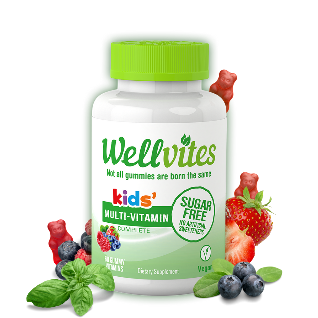 WellVites Kids' Multivitamins Complete Sugar Free Gummies