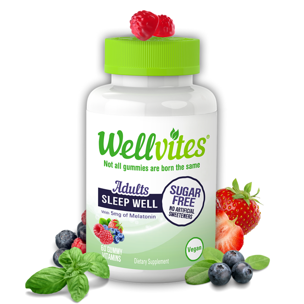 Wellvites Sleep Well Sugar Free Gummies