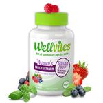 Wellvites Women's Multivitamin, sugar free gummy vitamins, vegan gummies